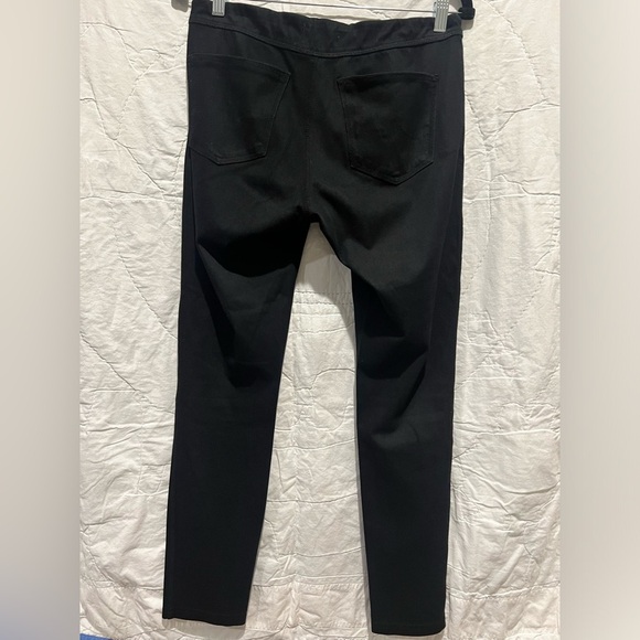 AG Knit Luxe Denim Leggings Black Sz 30R - Picture 4 of 12